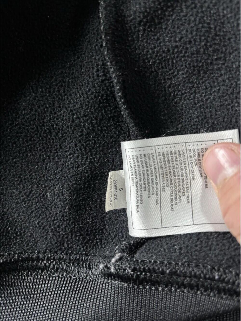 Nike ACG Track Jacket Full Zip Black Polyester Womens Small - Picture 13 of 15